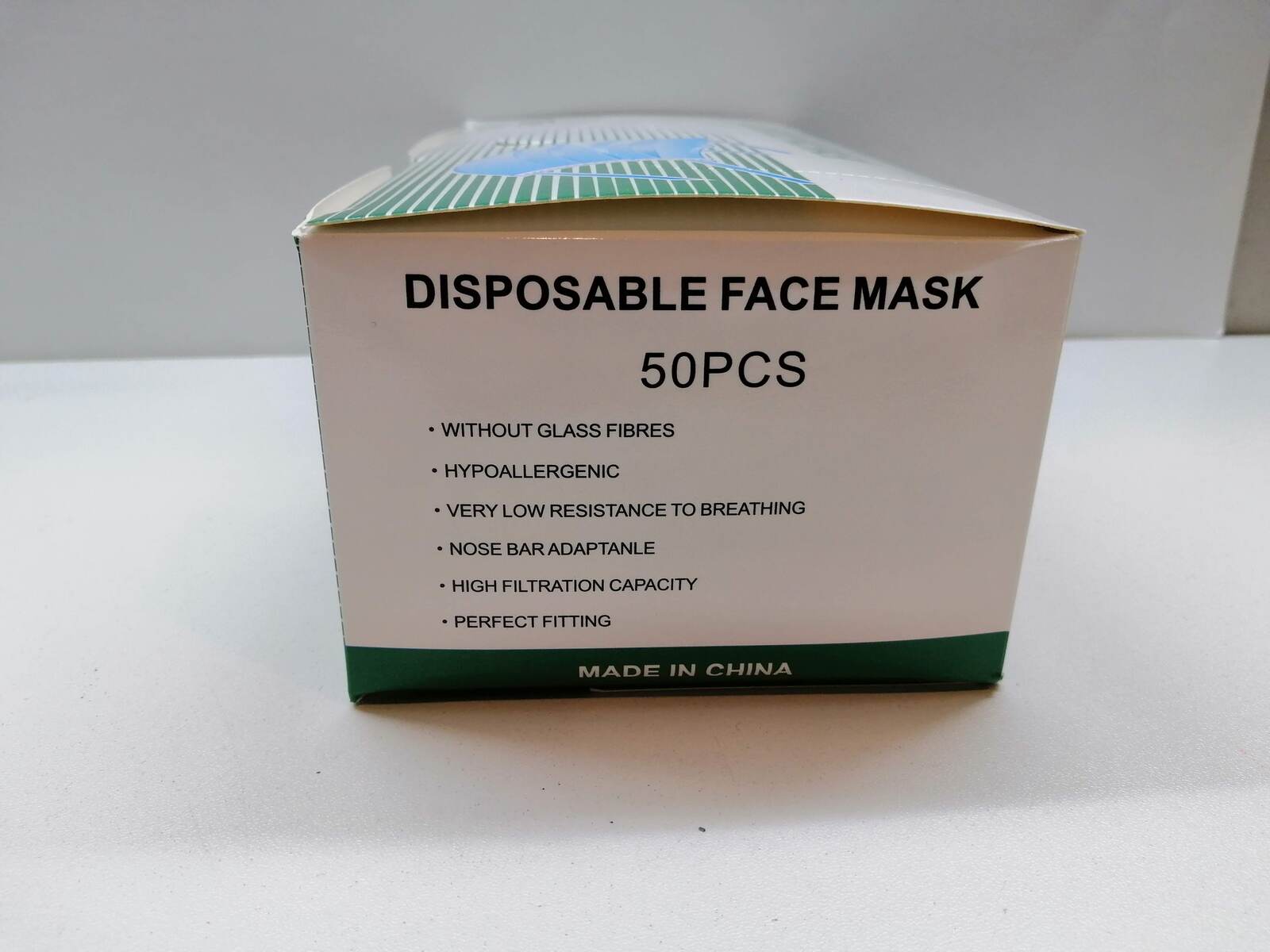 Disposable Face Masks Box of 50