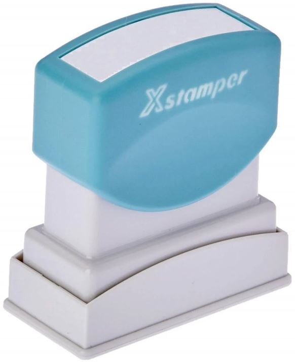 XStamper SelfInking Stamp Posted Red