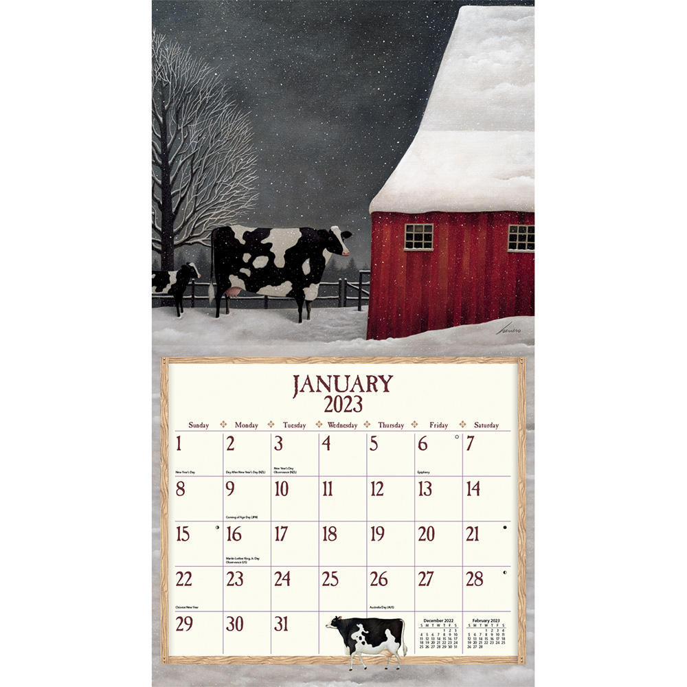 2023 Calendar Cows Cows Cows by Lowell Herrero, LANG 23991001909 - Lang