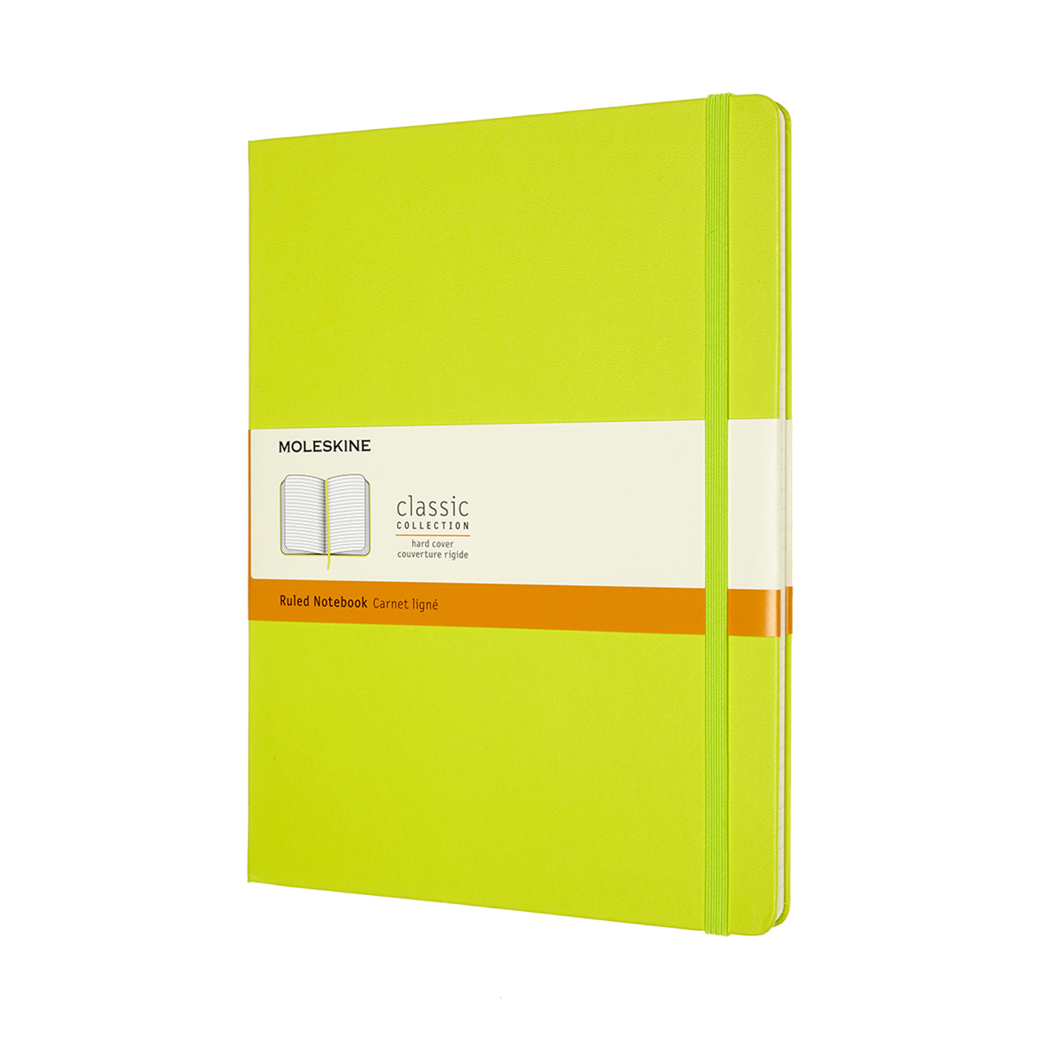 Moleskine Classic Notebook Extra Large Light Green, Ruled, Hard Cover