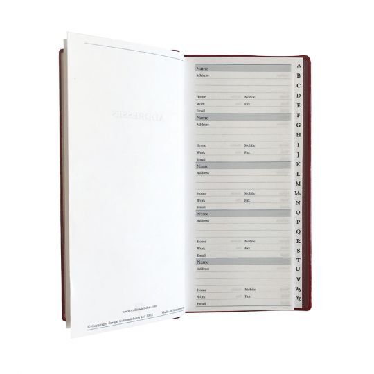 contact book covering contact book covering