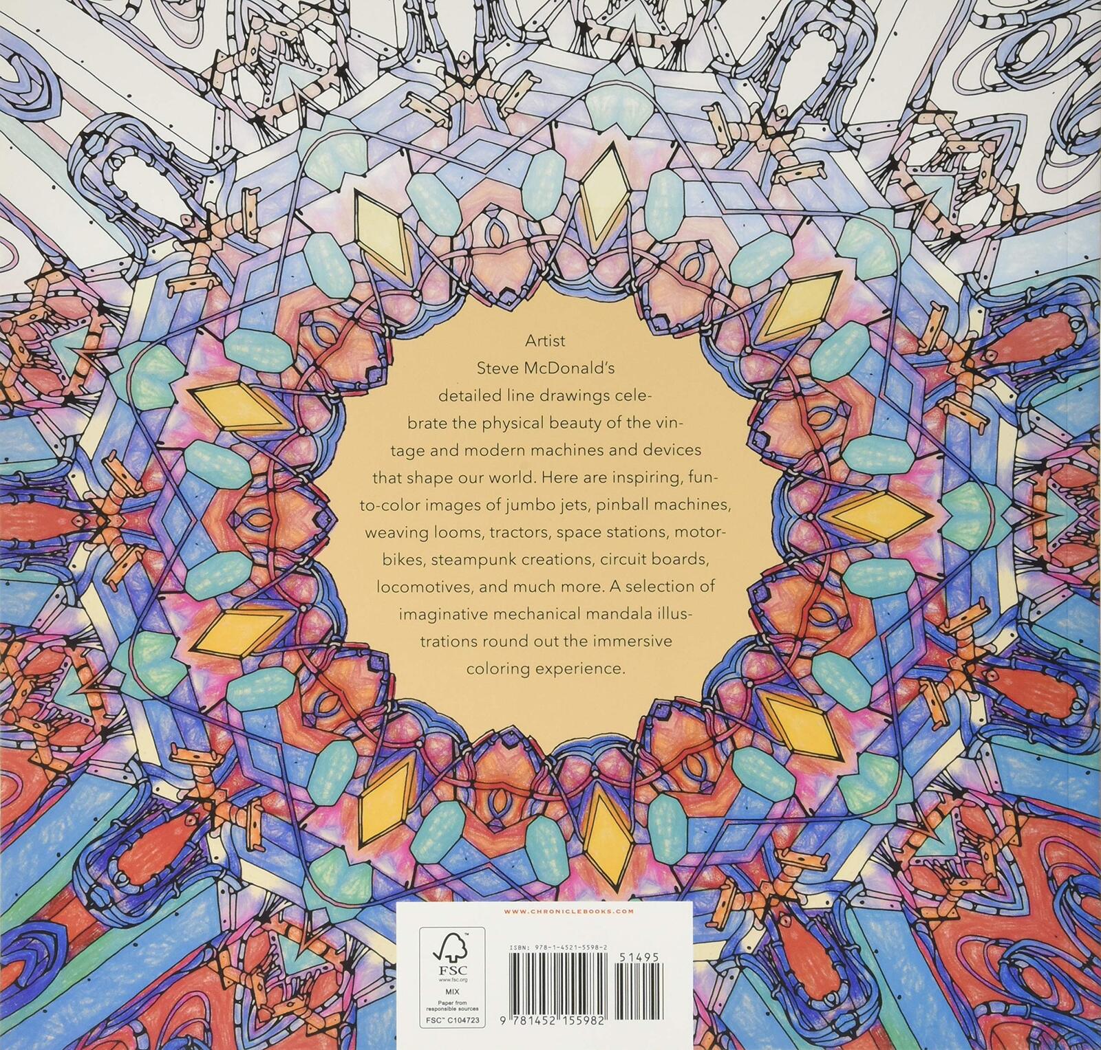 Fantastic Machines A Coloring Book Layce