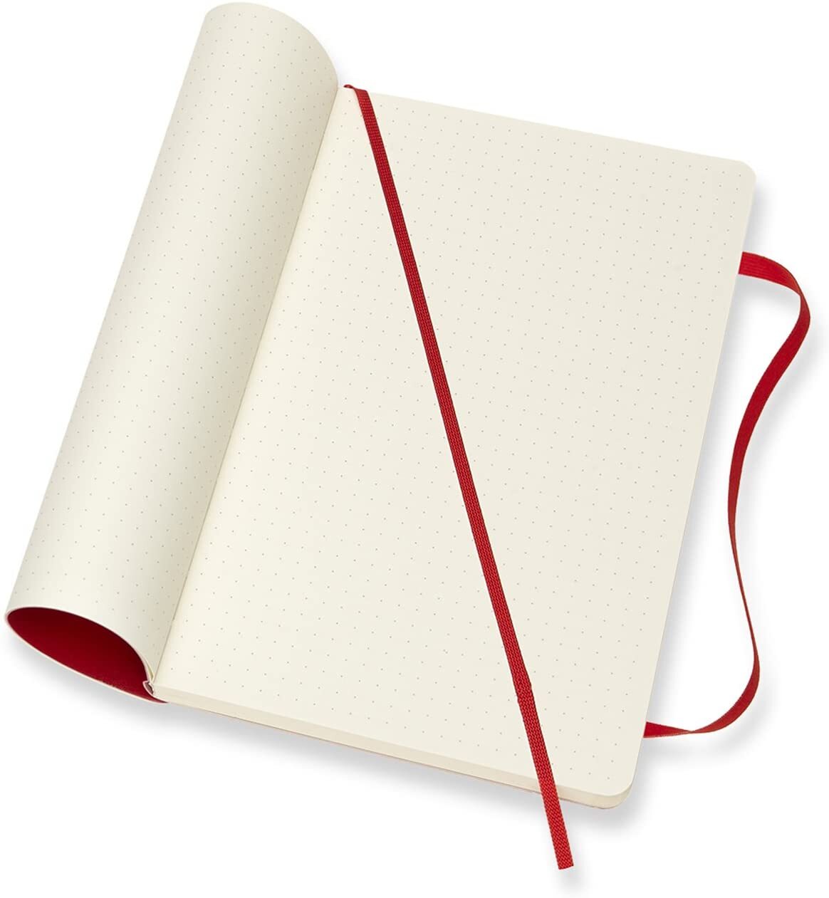 Moleskin Classic Notebook Large Grid Soft Cover Scarlet Red