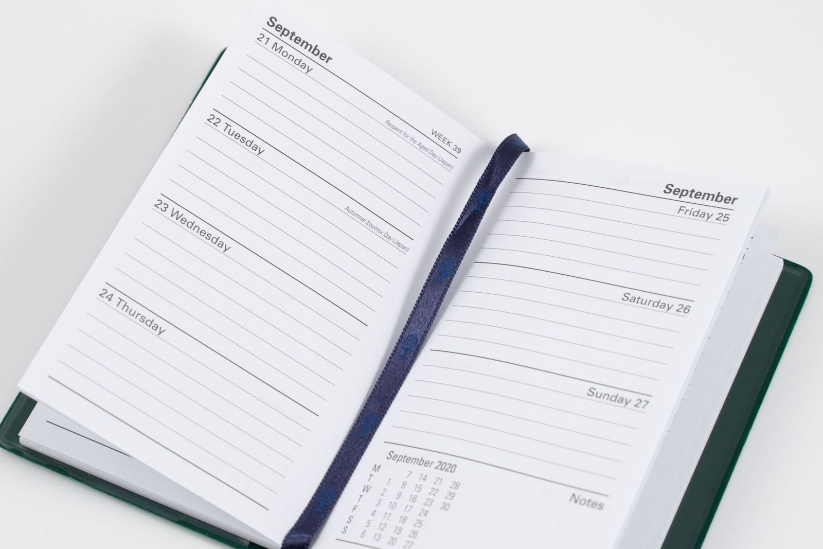 collins 2020 2021 financial year diary b7r week to view green 35m7