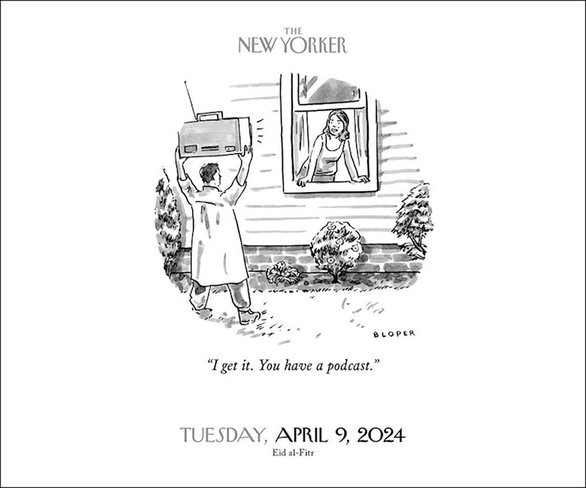Cartoons from The New Yorker 2024 DaytoDay Boxed Calendar by Conde Nast