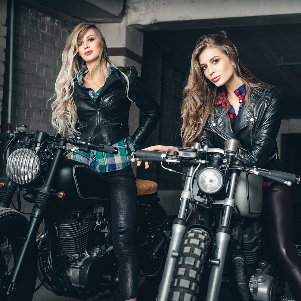 2021 Calendar Biker Babes Square Wall By The Gifted Stationery GSC20134