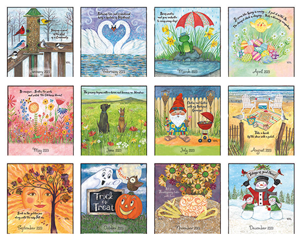 2023 Calendar Favorite Things by Wendy Bentley, LANG 23991001857 Lang