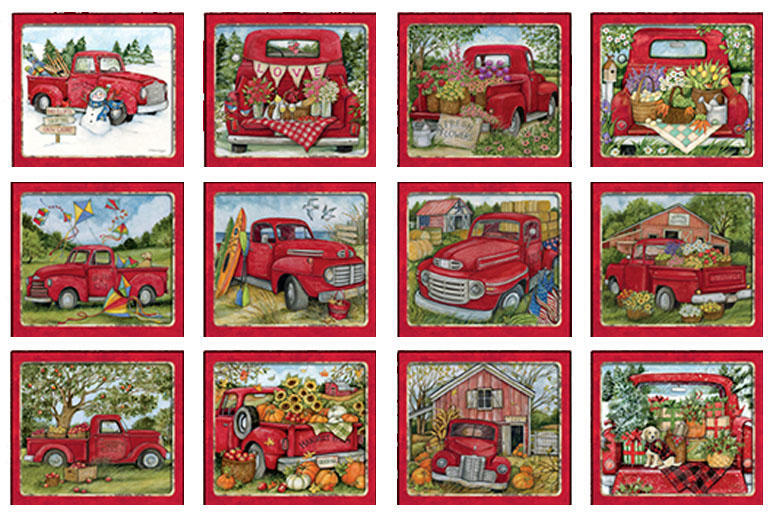 2023 Calendar Truckin' Along by Susan Winget, LANG 23991002010 Lang