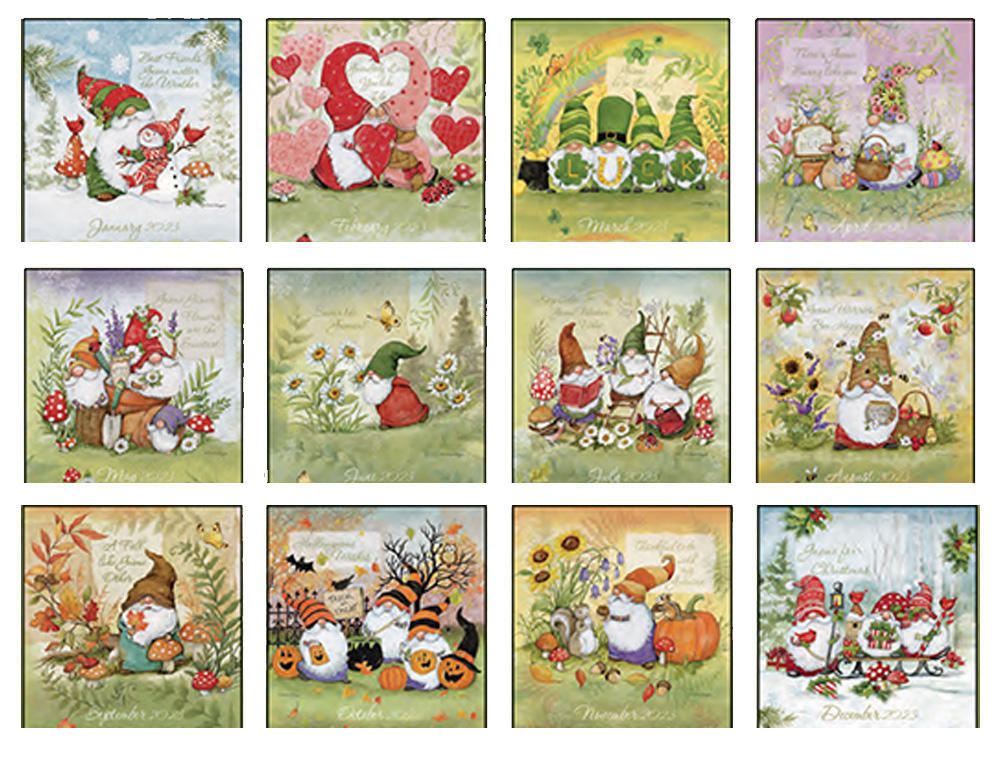2023 Calendar Gnome Sweet Gnome By Susan Winget LANG 23991002026 Lang 2023 Calendar Gnome Sweet Gnome By Susan Winget LANG 23991002026 Lang