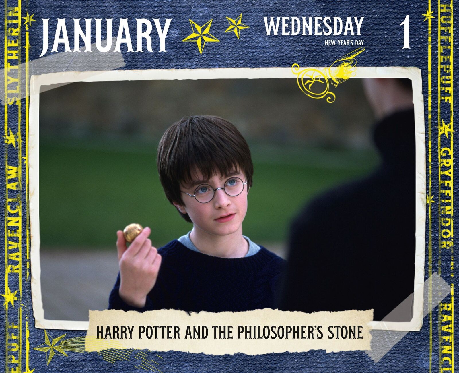 2020 Calendar Harry Potter Official Day To Day Boxed Desk Calendar