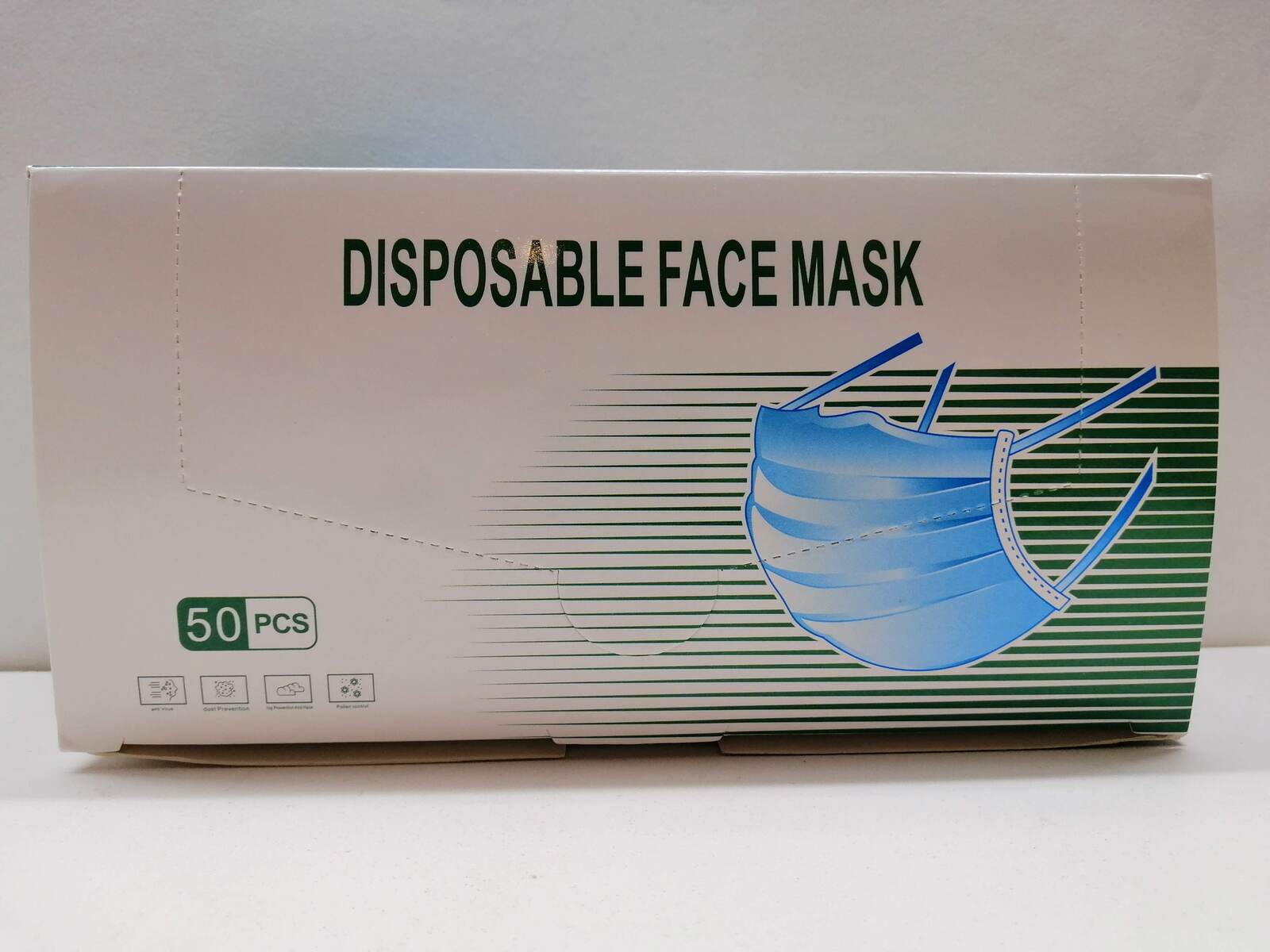 Disposable Face Masks Box of 50