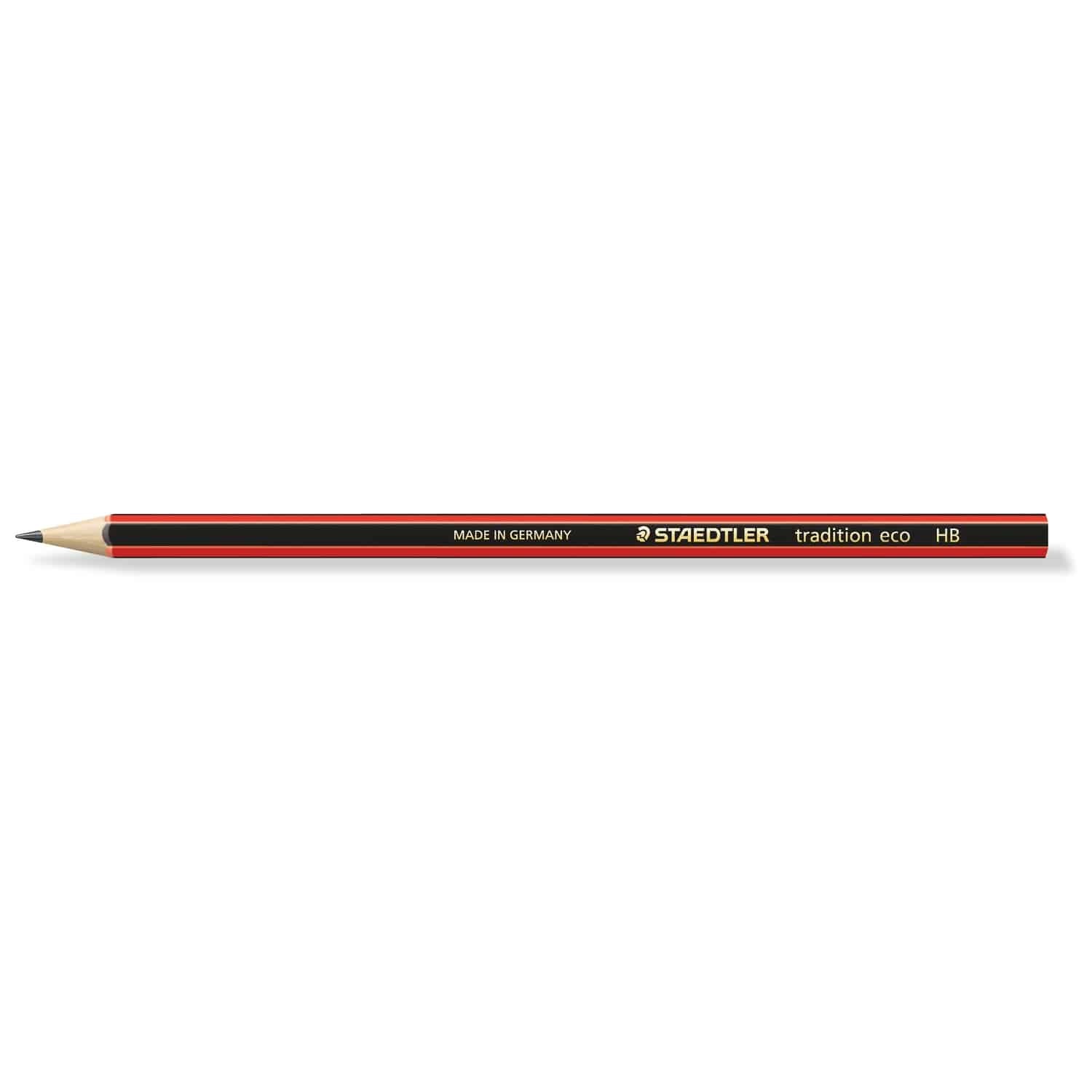 staedtler tradition eco hb pencils 180t hb box of 12
