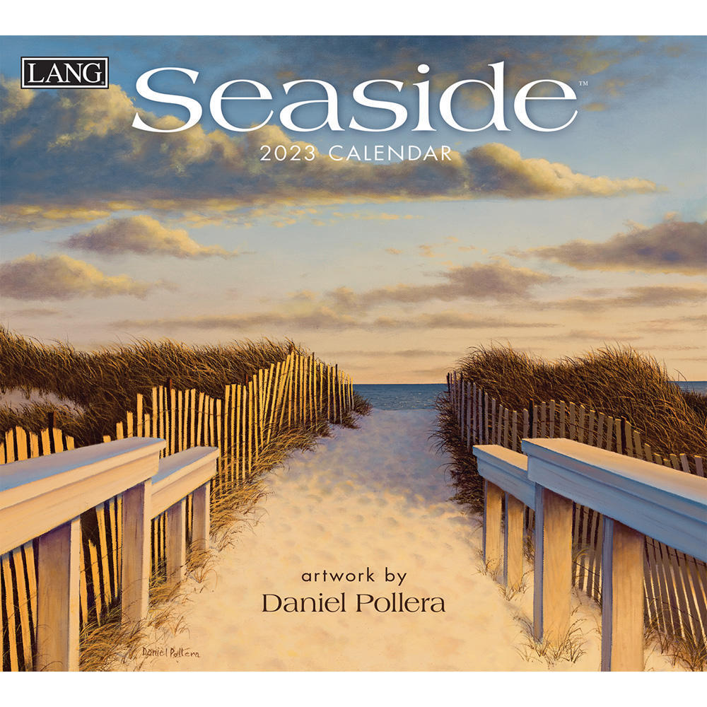 2023 Calendar Seaside by Daniel Pollera, LANG 23991001877 Lang