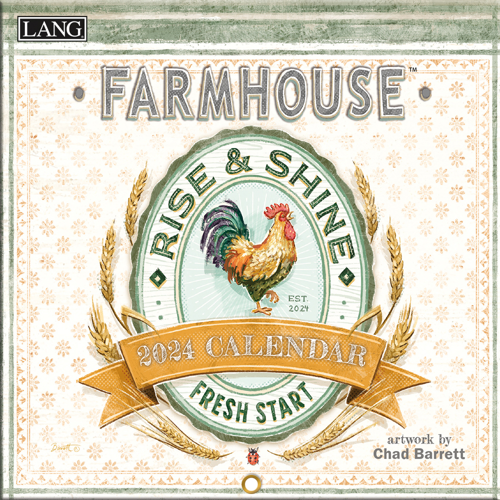 2024 Calendar Farmhouse by Chad Barrett Mini Lang 24991079271