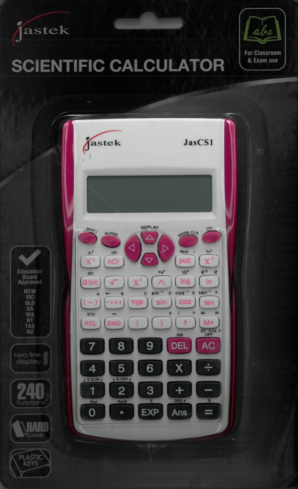 Scientific Calculator Jastek JasCS1 Pink