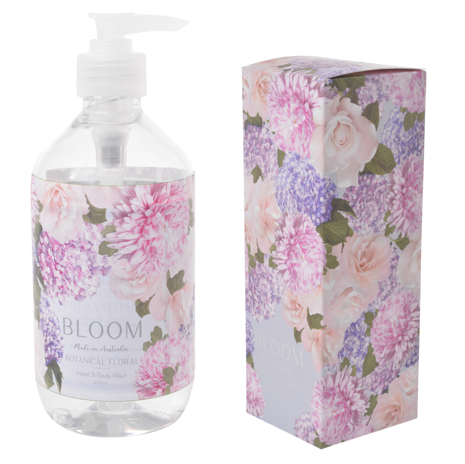 Bloom Botanical Floral Hand & Body Wash 500mL, Gibson Gifts