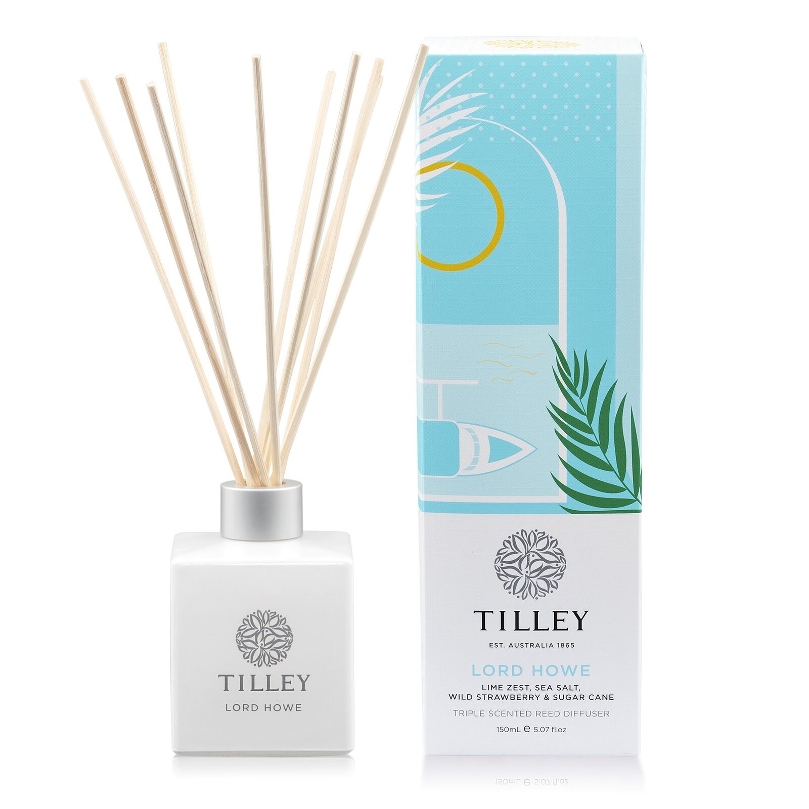 Tilley Triple Scented Reed Diffuser Lord Howe