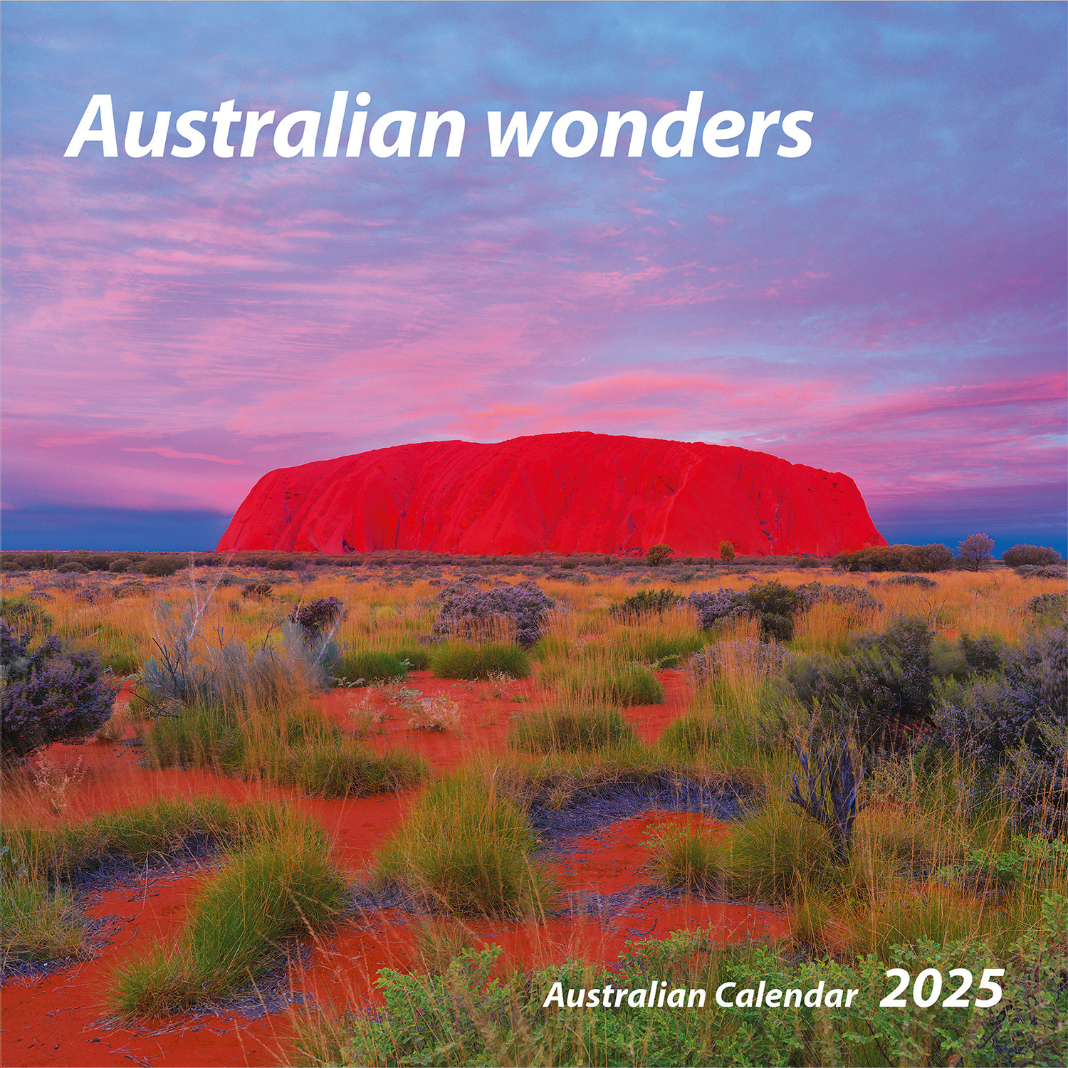 2025 Australian Wonders Square Wall Calendar by New Millennium Images