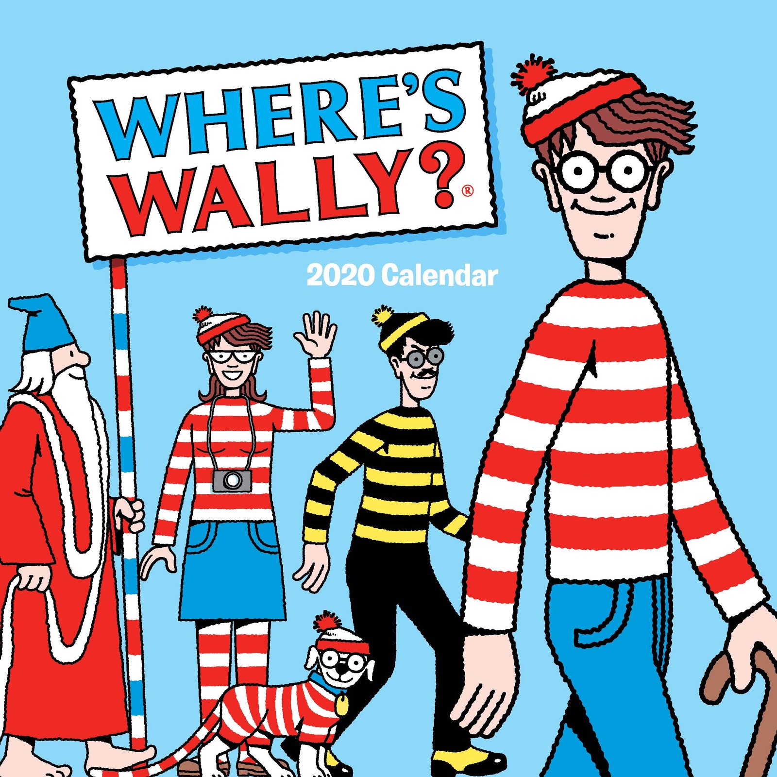 Where's Wally? Square Wall Calendar by Browntrout Browntrout Publishers