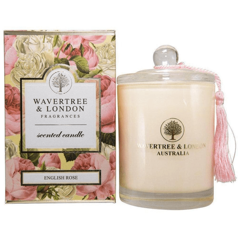 Wavertree & London Scented Candle 330 g Classic English Rose WLCANDLEENG