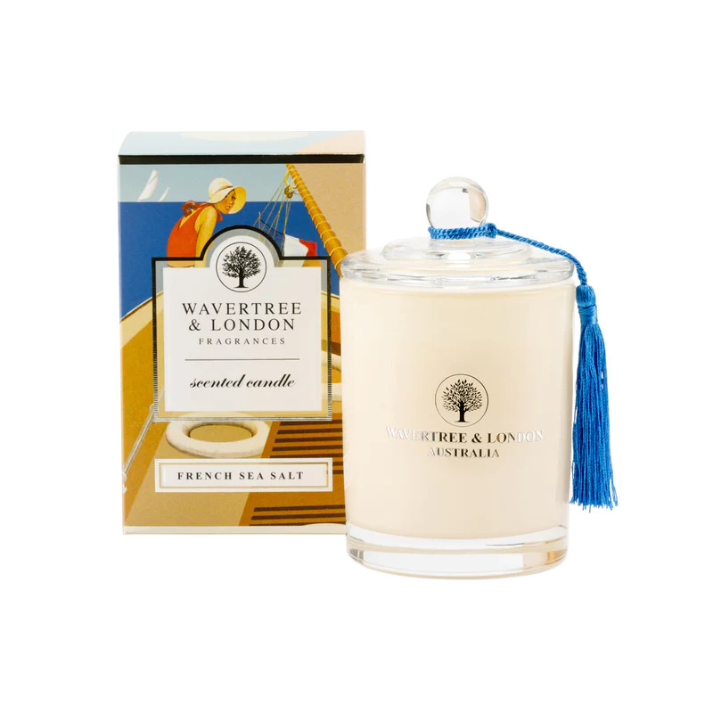 Wavertree & London Scented Candle 330 g Classic French Sea Salt WLCNDSE