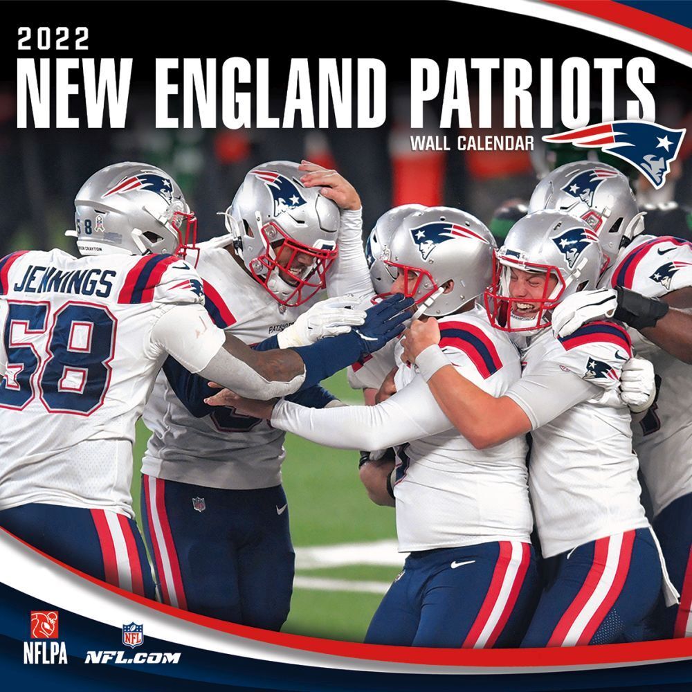 2022 Calendar Nfl New England Patriots Square Wall By Turner L85952 - Turner Licensing