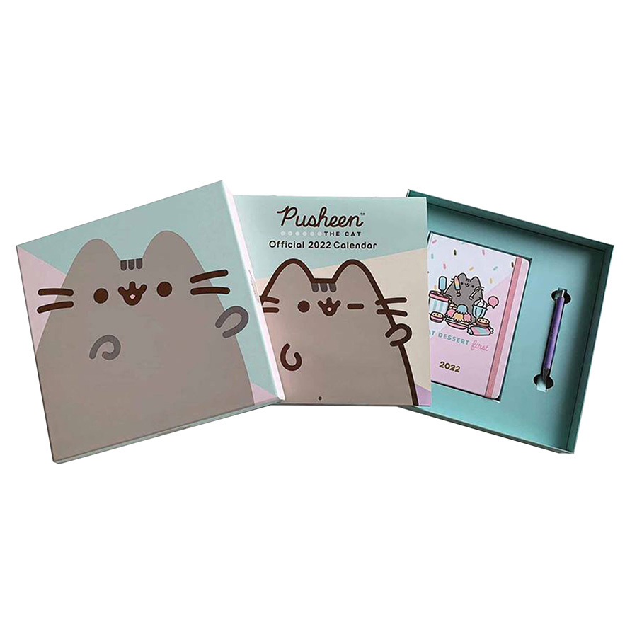 Pusheen Calendar 2023 2022 Calendar Pusheen Official Gift Box Set By Danilo I21634 - Danilo  Promotions Ltd