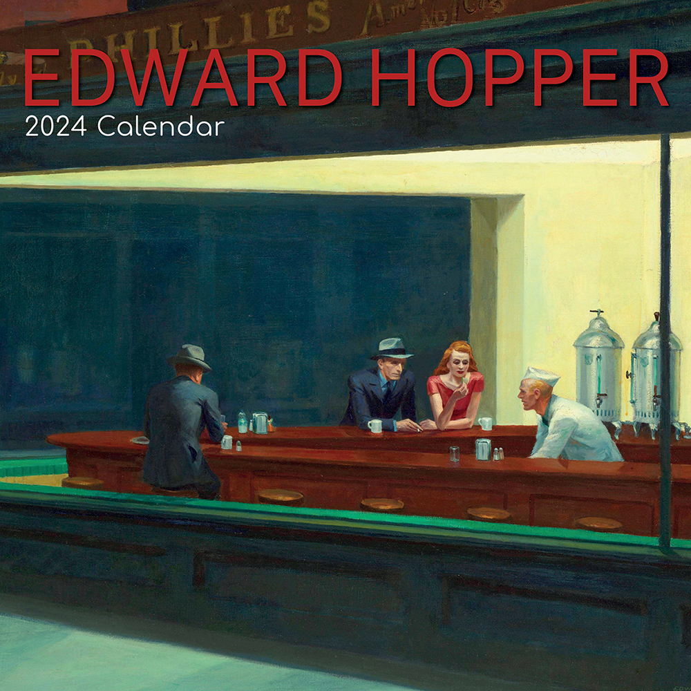 2024 Calendar Edward Hopper Square Wall By The Gifted Stationery GSC23607 The Gifted 2024 Calendar Edward Hopper Square Wall By The Gifted Stationery GSC23607 The Gifted