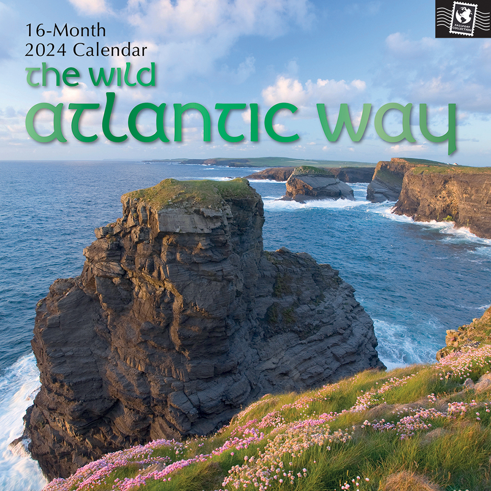 2024 Calendar The Wild Atlantic Way Square Wall, The Gifted Stationery
