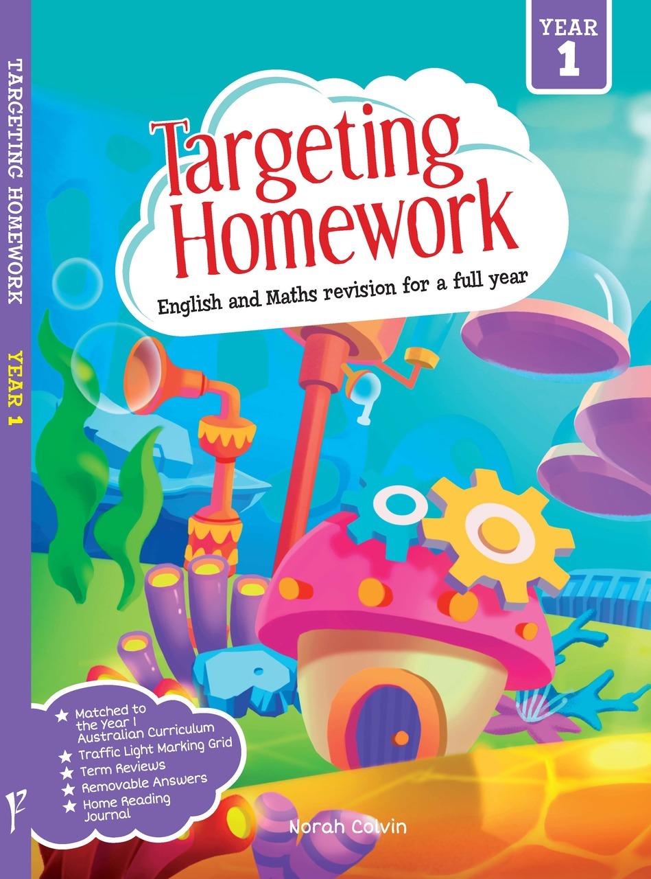 targeting homework activity book year 1