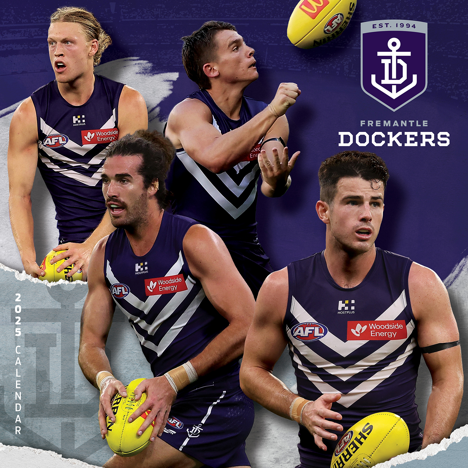 2021 Calendar AFL Fremantle Dockers Square Wall Calendar by Paper Pocket - Paper Pocket ...