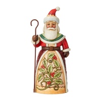 Heartwood Creek Figurine 13.3cm Holly Santa Pint Sized, Whitehill 6009003