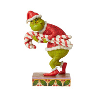 Grinch by Jim Shore Figurine 19cm Grinch Stealing Candy Canes, Whitehill 6008888
