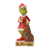 Grinch by Jim Shore Figurine 21cm Grinch 2-Sided Naughty / Nice, Whitehill 6008891
