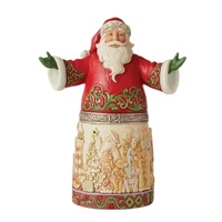 Heartwood Creek Figurine 31cm 20th Anniversary Santa, Whitehill 6010829