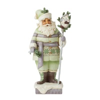 Heartwood Creek Figurine 24.5cm Woodland Santa With Staff, Whitehill 6011614