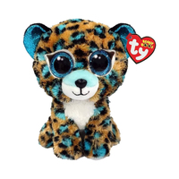 TY Beanie Boos Cobalt the Leopard (Regular 6 inch 15cm) Blue Spotted TY36691