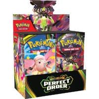 Pokemon TCG: Mega Evolution 3 Perfect Order Booster Packs FULL BOX 10-10380-119