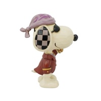 Peanuts By Jim Shore 8cm Snoopy Pirate 6006945