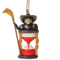 The Wizard of Oz by Jim Shore Hanging Ornament 12cm Wicked Witch Hourglass, 6008314