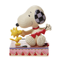 Peanuts By Jim Shore 11.5cm Snoopy String Of Hearts 6007937