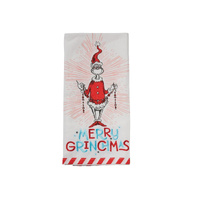 The Grinch Tea Towel 67cm Merry Ginchmas, 6011783