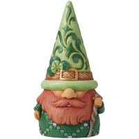 Heartwood Creek Figurine 19cm Irish Leprechaun Gnome Holding Staff, 6012262