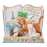 Disney Traditions Figurine 16cm Aristocats Story Book, Whitehill 6013080