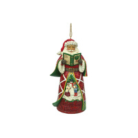 Heartwood Creek Hanging Ornament 11cm Santa Song, 6012969