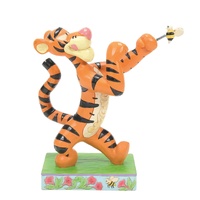 Disney Traditions Figurine 14cm Tigger Fighting Bee, Whitehill 6014319