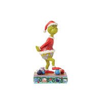 Grinch by Jim Shore Figurine 18cm Grinch Step on Ornaments, 6015219