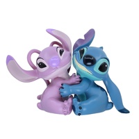 Disney Showcase Bookends 10cm Stitch And Angel Set of 2, Whitehill 6016318