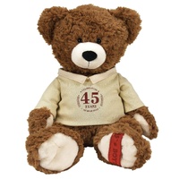 Boyds Bear Plush 30cm Chubs Beanster, Whitehill 6017139