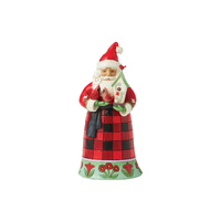 Heartwood Creek Figurine 15cm Santa with Cardinals, 6017024